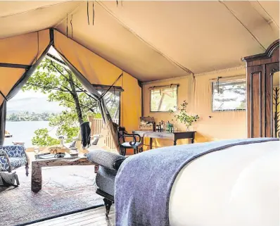  ??  ?? Plenty of room with a view: The Hideaway, overlookin­g Kenmare Bay, has been added to Ireland’s Blue Book for next year