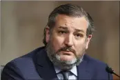  ?? GREG NASH — POOL ?? Sen. Ted Cruz, R-Texas, speaks during a Senate hearing Wednesday at the U.S. Capitol.