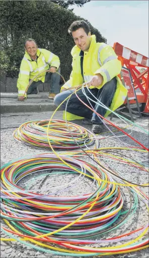  ?? PICTURE: SAMANTHA COOK PHOTOGRAPH­Y ?? DOWN THE WIRES: The debt package will be used to fund the deployment of the first two million homes of CityFibre’s five million homes target.