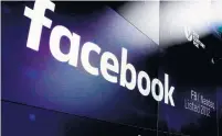  ?? RICHARD DREW THE ASSOCIATED PRESS FILE PHOTO ?? The Irish Data Protection Commission will look into whether Facebook complied with European data protection regulation­s.