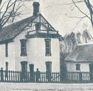  ?? MYNO VAN DYKE ?? Old postcard features a photo of the hatchery building where the upper floor housed a natural history museum.