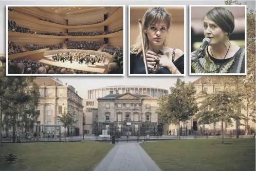  ??  ?? 0 The 1,000-capacity venue off St Andrew Square has been backed by Nicola Benedetti and Karine Polwart