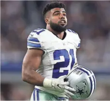  ?? MATTHEW EMMONS, USA TODAY SPORTS ?? Ezekiel Elliott was at a Dallas nightclub where an altercatio­n occurred Sunday, though he was not named in police reports.