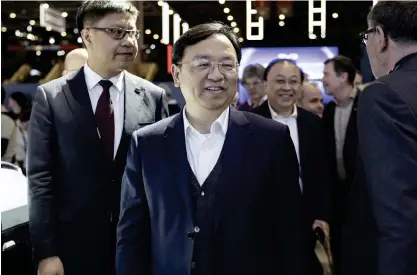  ?? ?? Wang Chuanfu, vd för kinesiska BYD, världens största tillverkar­e av elbilar.