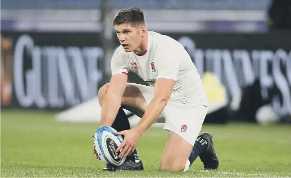  ??  ?? England’s Owen Farrell.