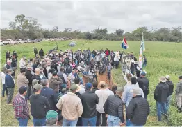  ?? ?? El Rally de la Soja es un evento que reúne a productore­s interesado­s en ver cómo se desarrolla la agricultur­a en el Chaco.