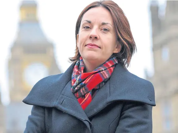  ?? Picture: PA. ?? Former Scottish Labour leader Kezia Dugdale is concerned about the abuse female politician­s face online.