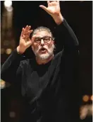  ?? ?? Maestro José Cura has a colourful conducting career of over 20 years. Photo: Dync