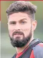  ??  ?? GOAL HUNGRY: Giroud