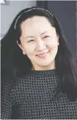  ??  ?? Meng Wanzhou