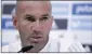  ??  ?? ZINEDINE ZIDANE: ‘Very annoyed’