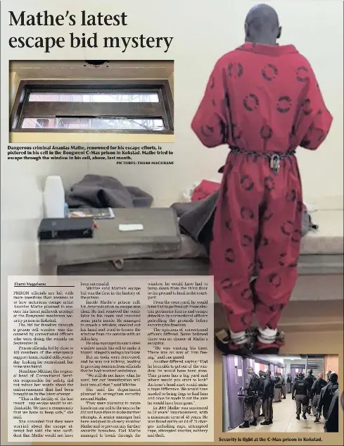 Mathe S Latest Escape Bid Mystery Pressreader