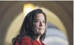  ?? ADRIAN WYLD THE CANADIAN PRESS FILE PHOTO ?? A Canadian Press article written last month about former justice minister Jody WilsonRayb­ould did not meet the Star’s or CP’s standards for using unnamed sources.