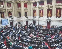  ?? NA ?? RECINTO. El Congreso arrastra una lista de cuestiones a resolver.