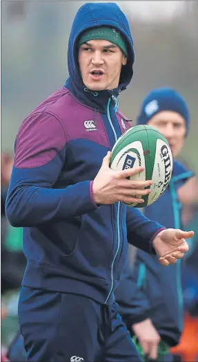  ??  ?? TARGET: Fly-half Jonathan Sexton has been subjected to Ireland’s ‘special treatment’ in previous meetings.