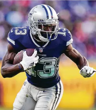  ?? Julio Cortez / Associated Press ?? Cowboys wide receiver Michael Gallup signed a five-year, $62.5 million contract extension this week despite tearing his left ACL on Jan. 2 and having knee surgery Feb. 10.