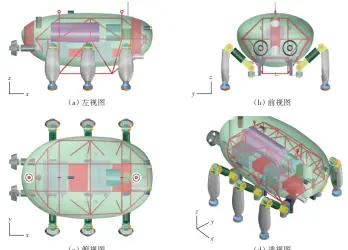  ??  ?? 11图 爬游机器人初步设计方­案Fig.11 The preliminar­y design scheme of walking-swimming robot