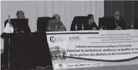  ??  ?? Le colloque a vu la participat­ion d’experts algériens et français