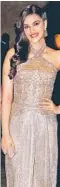  ??  ?? SLEEK: Kriti Sanon