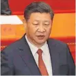 ??  ?? Forderunge­n an die USA: Chinas Präsident Xi Jinping.