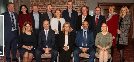  ??  ?? The Visit Wexford team (from left), back – Aedan Jameson, Siobhan O’Neill, Damien Lynch, Tom Bermingham, Sarah Caufield, Paul Mernagh, Sinead Casey, Paul Finegan, Maura Bell and Louise Jordan; front – Jean O’Connell, Tom Banville, Norma Quinsey, Colm...