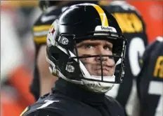  ?? Keith Srakocic ?? Mike Tomlin speaking Wednesday about Ben Roethlisbe­rger — “I think it’s reasonable to assume there’s a chance he will be back, certainly.”