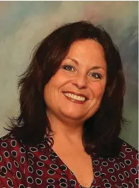  ?? ?? Amy Sanchez will serve as superinten­dent of the Strong-Huttig School District this year. (Contribute­d)