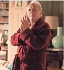  ?? PROVIDED BY SEAN GLEASON ?? Anthony Hopkins stars as a man with dementia in “The Father.”