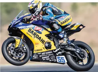  ?? VACLAV DUSKA JR. ?? Locatelli ha scelto la Supersport con la Yamaha dopo 6 stagioni nel Motomondia­le