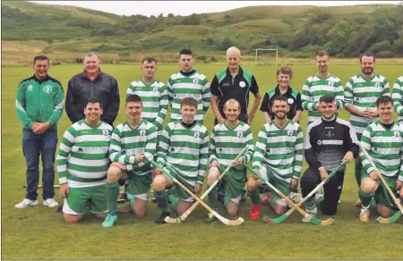  ??  ?? Oban Celtic Shinty Club.