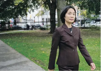  ?? FILES ?? The court ruled former Globe and Mail journalist Jan Wong broke her non-disclosure agreement when she wrote in her book that she had “been paid a pile of money to go away.”