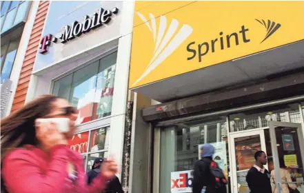  ??  ?? T-Mobile and Sprint have reached a new deal to reshape the U.S. wireless landscape.