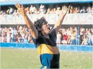  ??  ?? Boca. Solo un torneo, campeón en ‘81, a los 21.