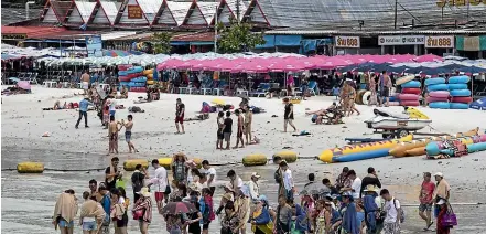  ?? FILE ?? Thailand has kept its borders open and is a popular holiday spot with Chinese tourists. Some Chinese are using it as 14-day quarantine stop en route to other destinatio­ns such as New Zealand.