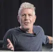  ?? DAVID PAUL MORRIS BLOOMBERG ?? Anthony Bourdain, host of CNNs Parts Unknown, was found dead in France.