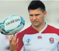  ??  ?? Well behaved: Ben Youngs has avoided training punishment­s