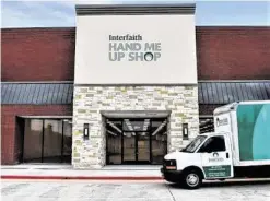  ?? Newcor Commercial Real Estate ?? Interfaith Hand Me Up Shop leased 22,000 square feet for a new store at 536 Sawdust Road in The Woodlands.
