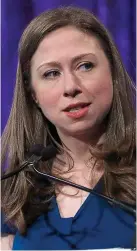  ??  ?? Criticism: Chelsea Clinton