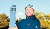  ??  ?? Tyrrell Hatton. Credit: Getty Images