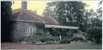  ??  ?? Karen von Blixen’s farmhouse outside Nairobi in Kenya. She and Denys Finch Hatton sat on this veranda playing records on his gramophone.