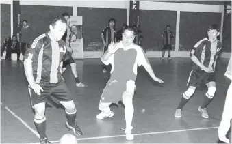  ??  ?? EN EL ENCUENTRO ESTARÁ “Guarpe”, elenco que cuenta dos deportista­s de la prenómina de la selección trasandina de futsal.