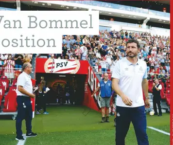  ??  ?? New approach... Mark Van Bommel