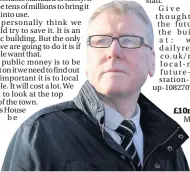  ??  ?? £ 10m plan McGinley wants the hotel saved