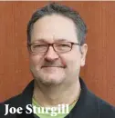  ??  ?? Joe Sturgill