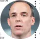  ??  ?? MOCKED Dominic Raab