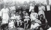  ??  ?? The Coxhead family of Te Kiri had expanded a bit by Christmas 1939.