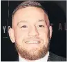  ??  ?? OUTBURST Conor Mcgregor