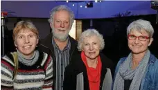  ??  ?? Having a good time are (from left) Amanda Webb, Alan Webb, Mary Webb and Leonie Youngberry.