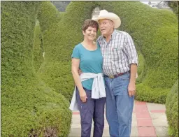  ?? Courtesy photo ?? Roberta and Roger Lerman – he passed away May 13 in a backhoe accident. He had written his own obituary some time ago and said he ‘loved country dancing with his “spice” [Roberta], beating her at tennis and cards, taking walks, watching movies, sailing on turquoise waters.’