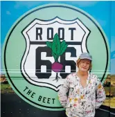  ?? PHOTOS BY LUIS SÁNCHEZ SATURNO THE NEW MEXICAN ?? LEFT: Gail Patak, chef and co-owner of Root 66, has honed her vegan versions of classic dishes since becoming a vegan about 12 years ago.